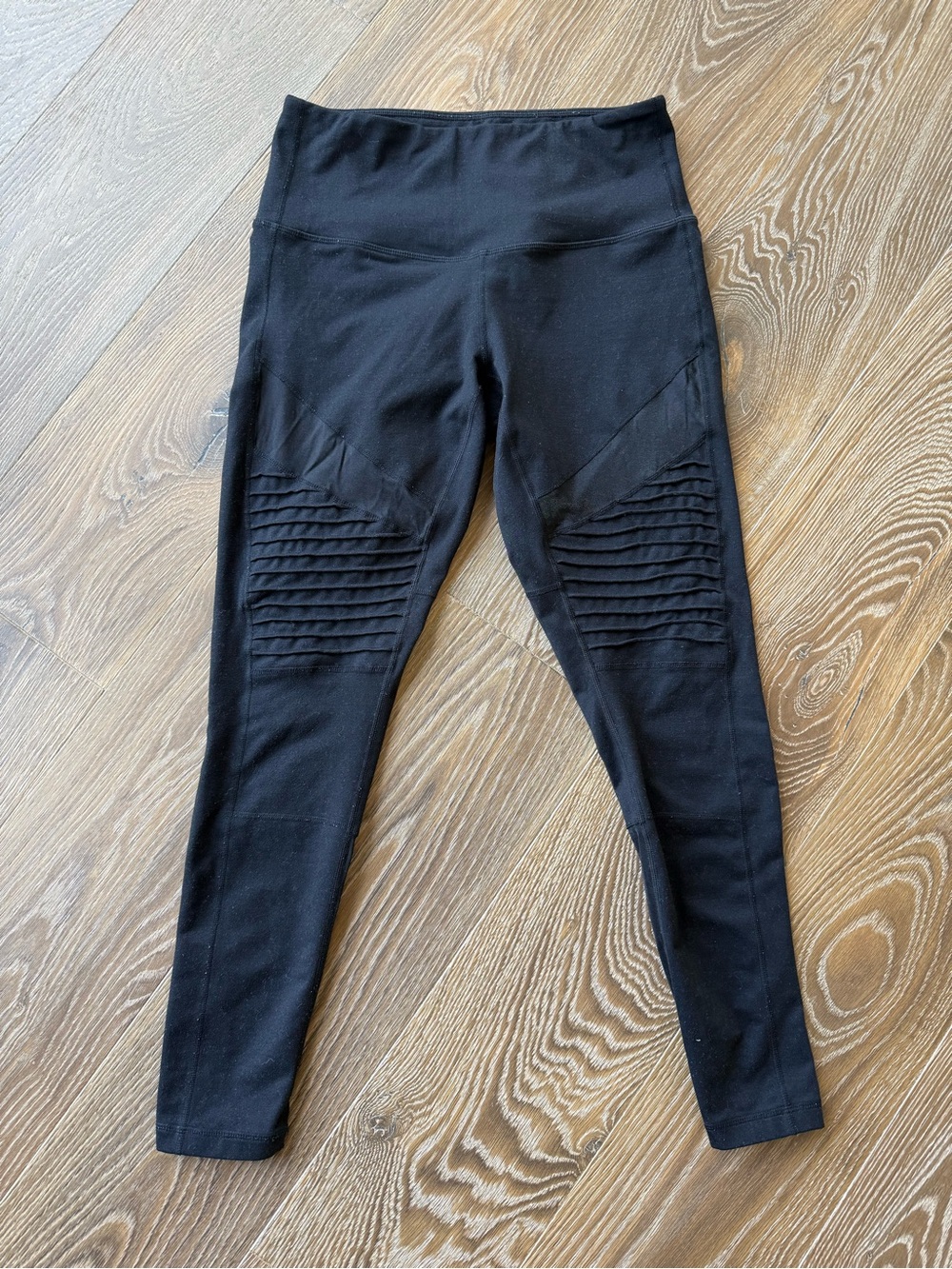 ZELLA Ribbed Detail High-Waist Leggings